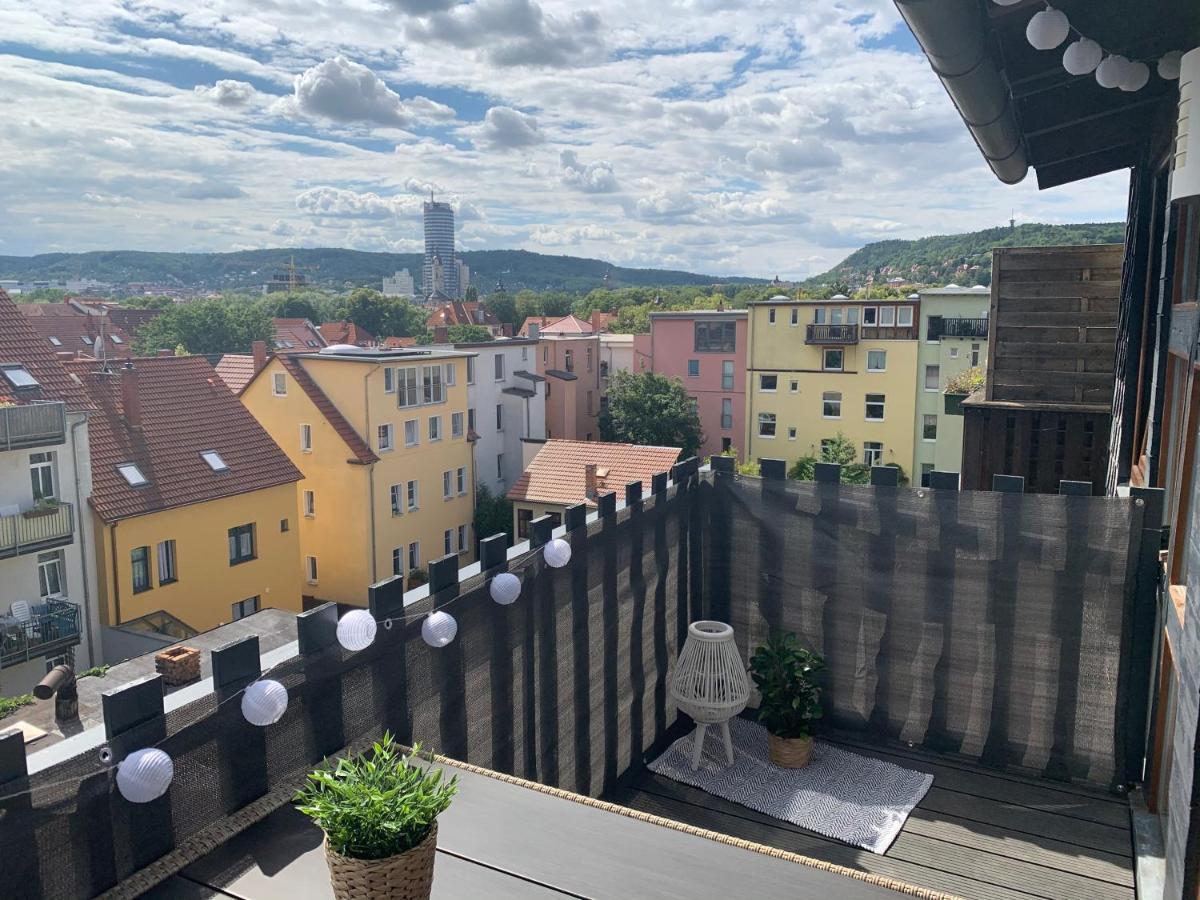 Apartment Skyline Of Jena, Luxurioes, Einzigartig, Free Wifi, Parkplatz, Klimatisiert, Zentral Exterior photo