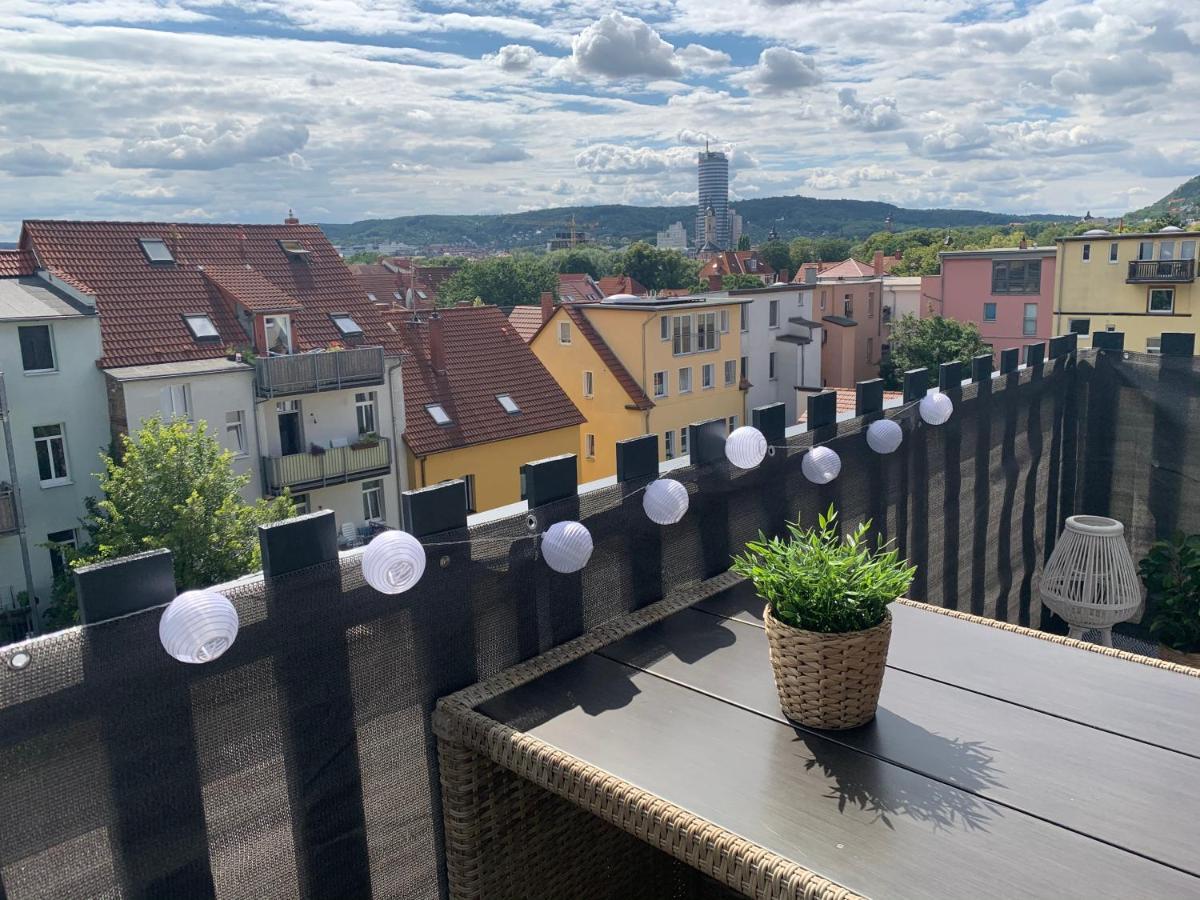 Apartment Skyline Of Jena, Luxurioes, Einzigartig, Free Wifi, Parkplatz, Klimatisiert, Zentral Exterior photo